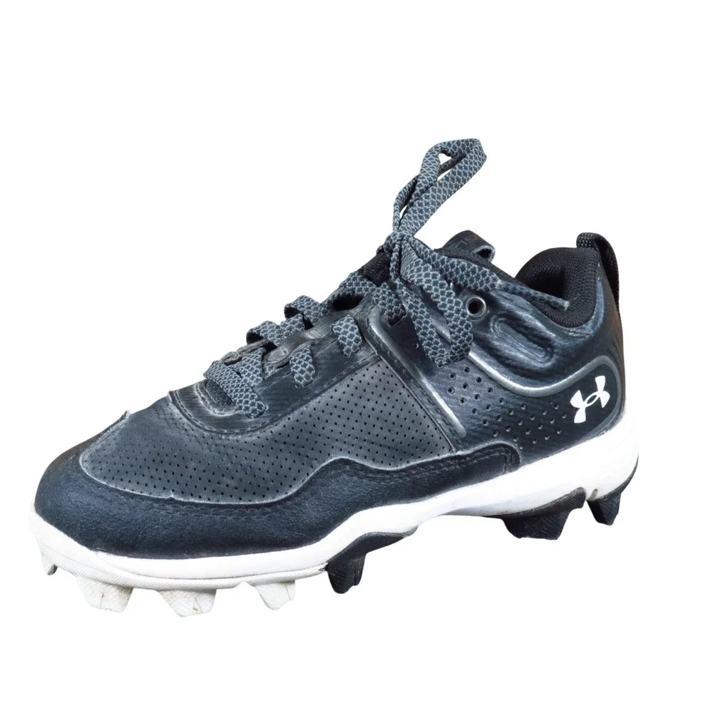 Under Armour Glyde RM Youth Softball Cleats Girls‎ Size 12 Black Fastpitch
